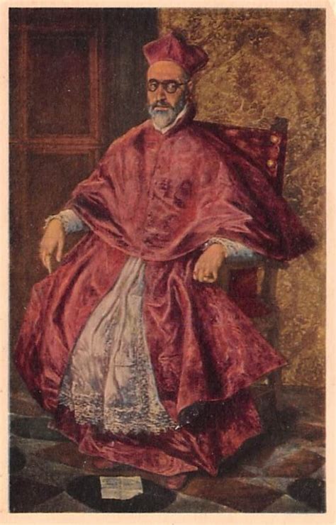 Portrait of a seated pope in red papal robes.